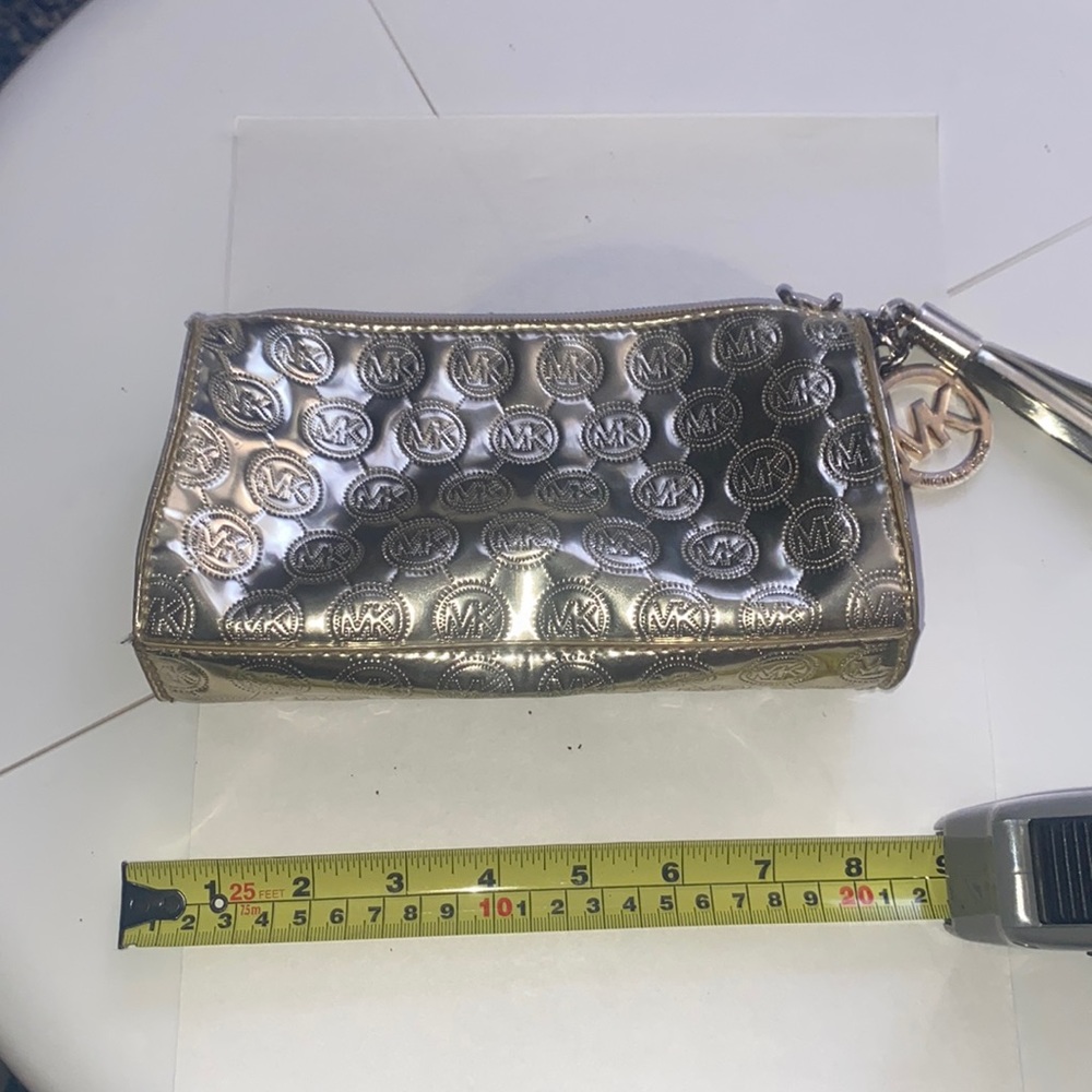 Gold Michael Kors clutch authentic